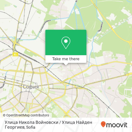 Улица Никола Войновски / Улица Найден Георгиев map