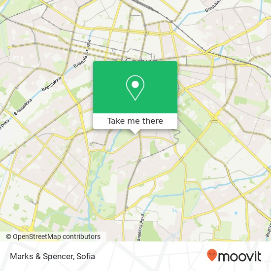 Карта Marks & Spencer