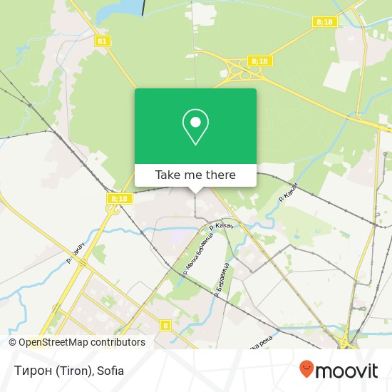 Тирон (Tiron) map