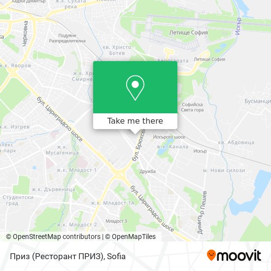 Приз (Ресторант ПРИЗ) map