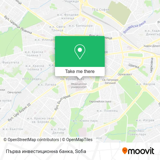 Карта Първа инвестиционна банка
