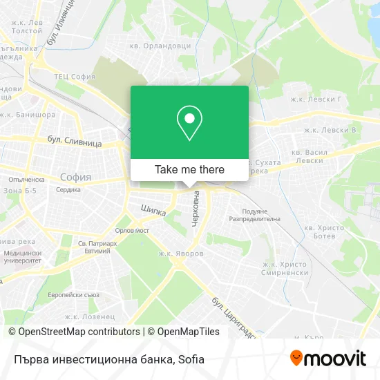 Карта Първа инвестиционна банка