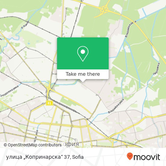 улица „Копринарска“ 37 map