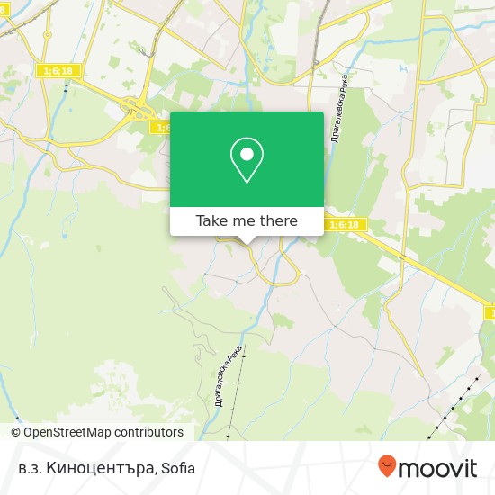 в.з. Киноцентъра map