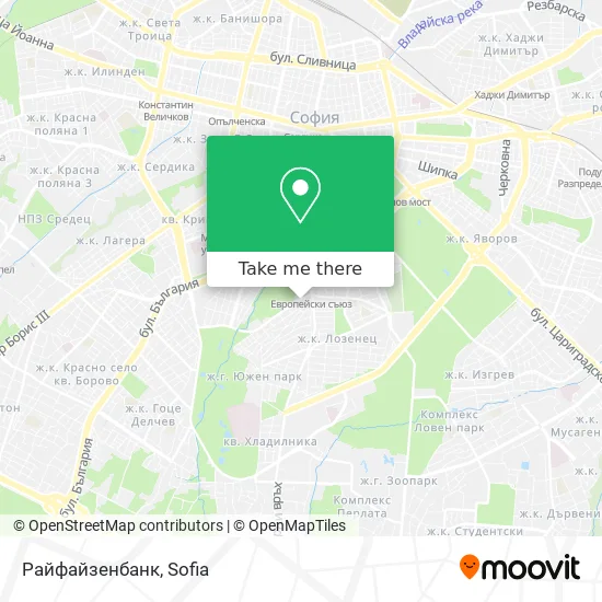 Райфайзенбанк map