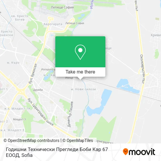Карта Годишни Технически Прегледи Боби Кар 67 ЕООД