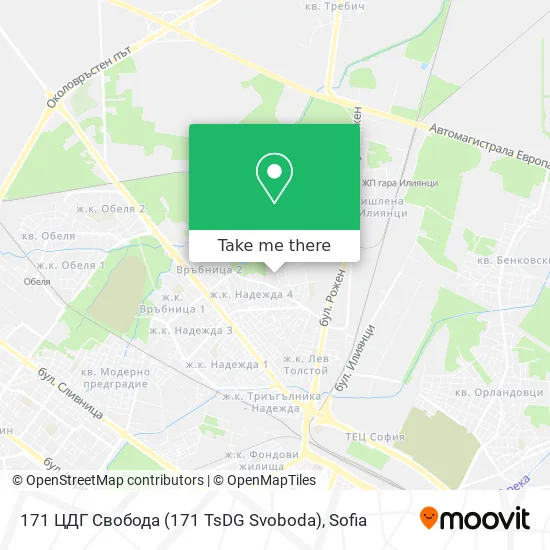 Карта 171 ЦДГ Свобода (171 TsDG Svoboda)