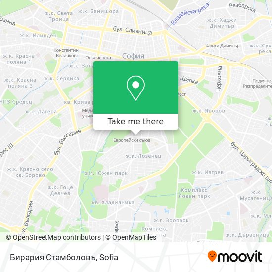 Бирария Стамболовъ map