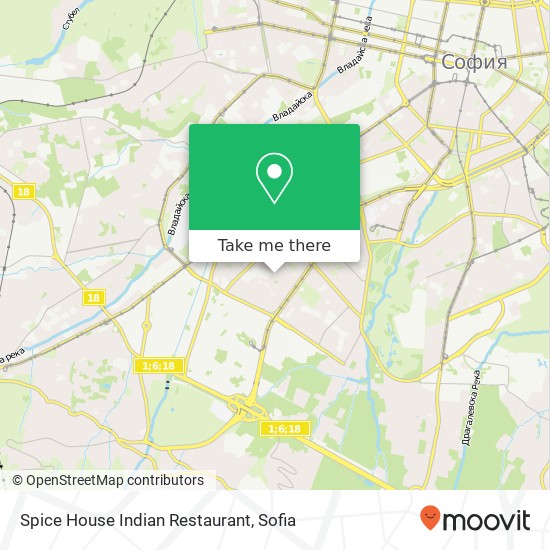 Spice House Indian Restaurant map