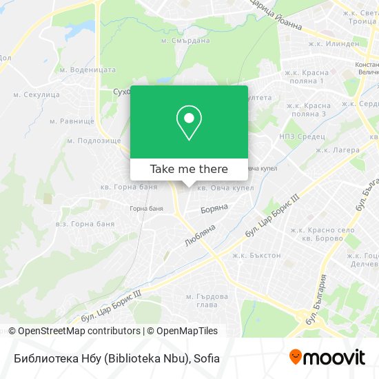 Библиотека Нбу (Biblioteka Nbu) map