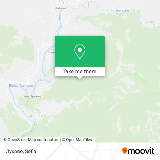 Карта Луково