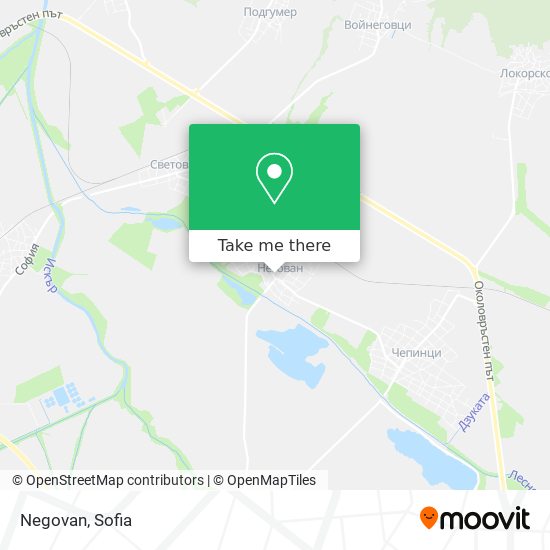 Карта Negovan