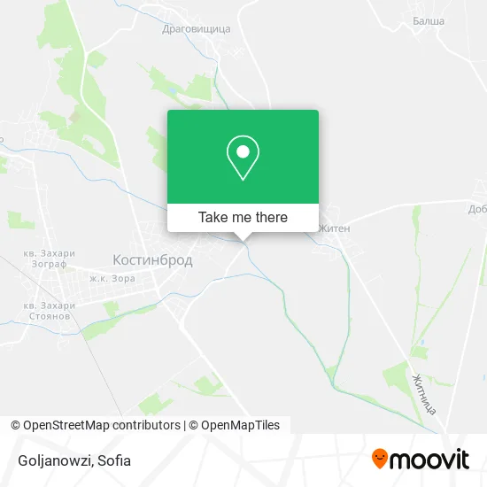 Карта Goljanowzi