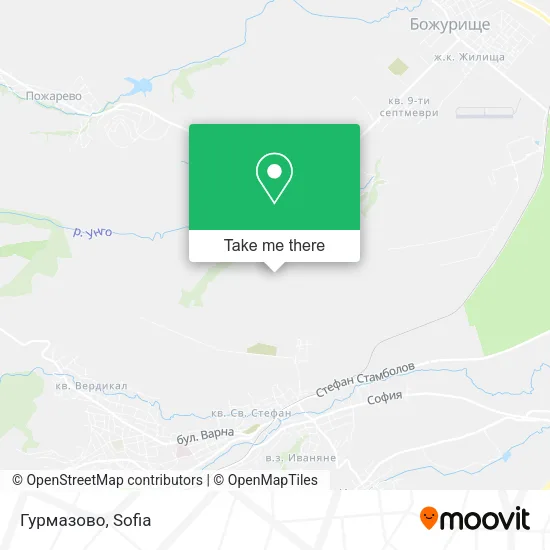 Карта Гурмазово