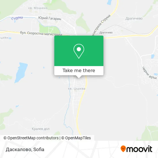 Карта Даскалово