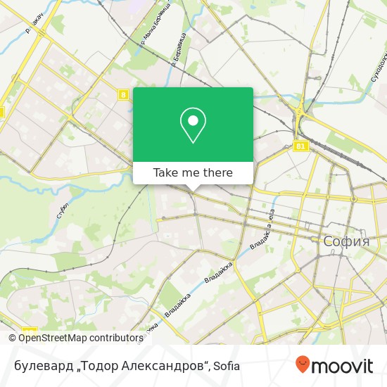 булевард „Тодор Александров“ map