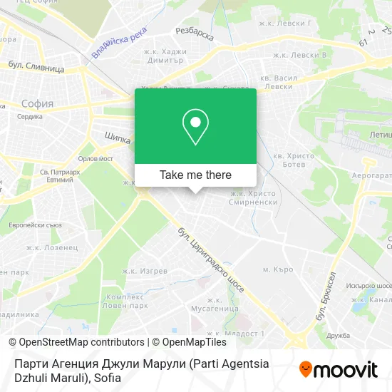 Карта Парти Агенция Джули Марули (Parti Agentsia Dzhuli Maruli)
