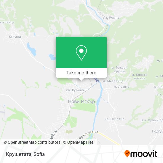 Крушетата map