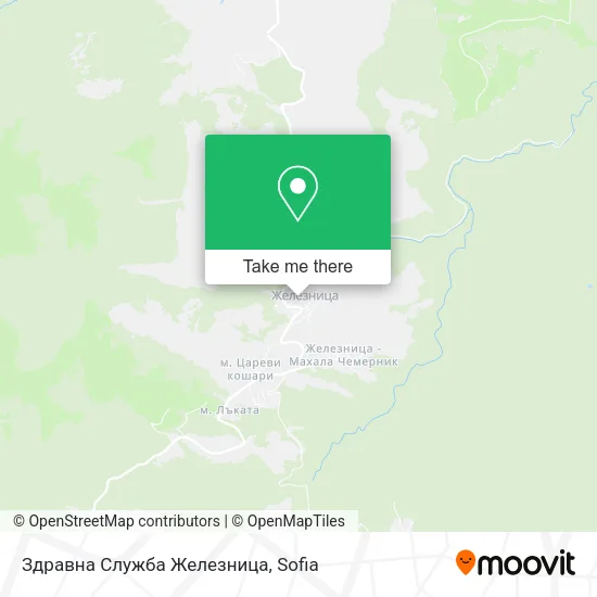 Карта Здравна Служба Железница