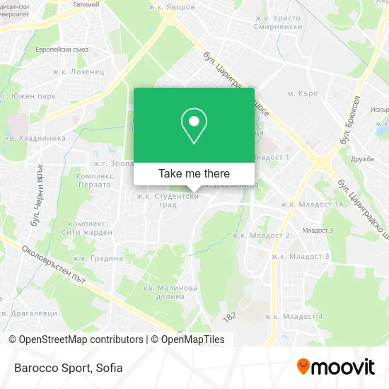 Карта Barocco Sport