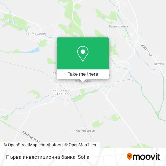 Карта Първа инвестиционна банка