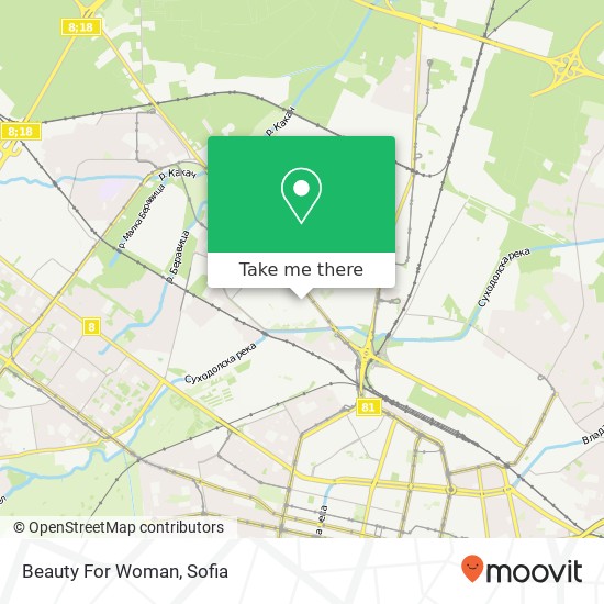 Beauty For Woman map