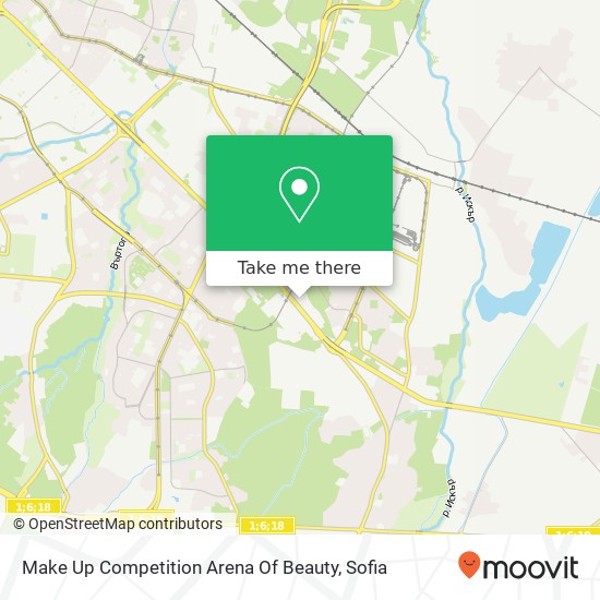 Make Up Competition Arena Of Beauty map