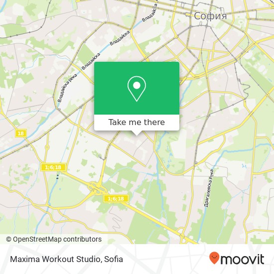 Maxima Workout Studio map