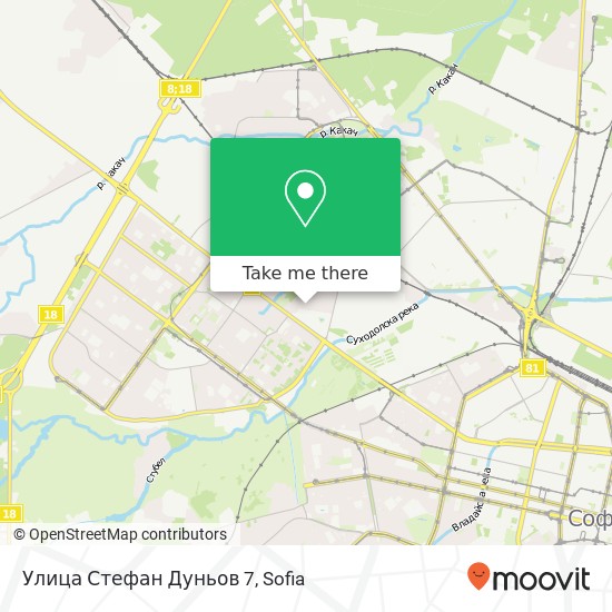 Улица Стефан Дуньов 7 map