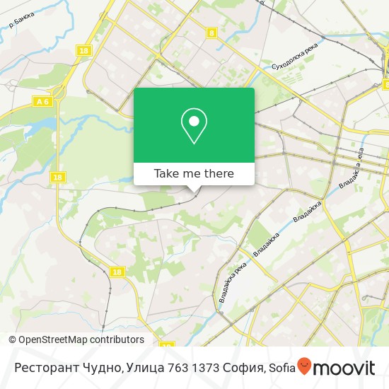 Ресторант Чудно, Улица 763 1373 София map