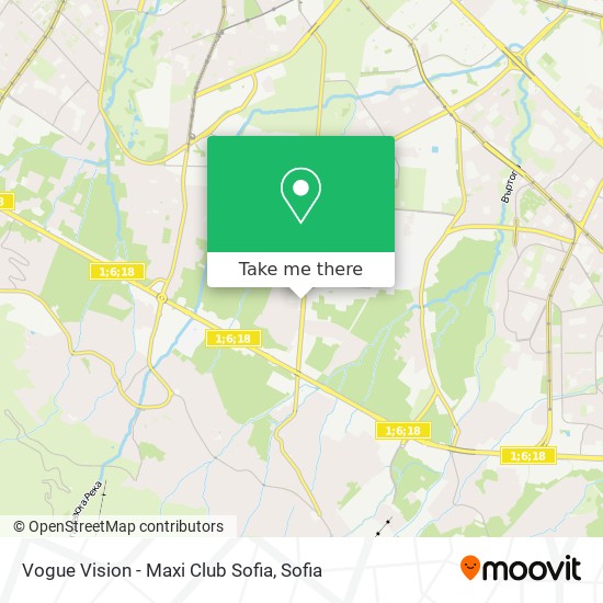 Vogue Vision - Maxi Club Sofia map