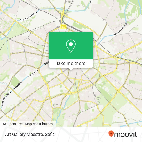 Art Gallery Maestro map