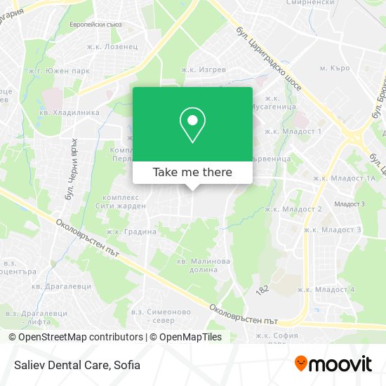 Saliev Dental Care map