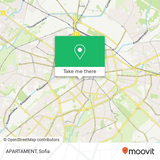 APARTAMENT map