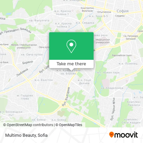 Multimo Beauty map