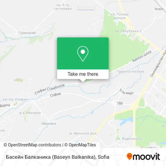 Карта Басейн Балканика (Baseyn Balkanika)