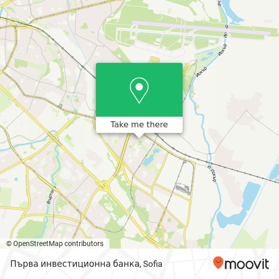 Първа инвестиционна банка map