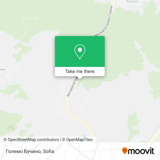 Големо Бучино map