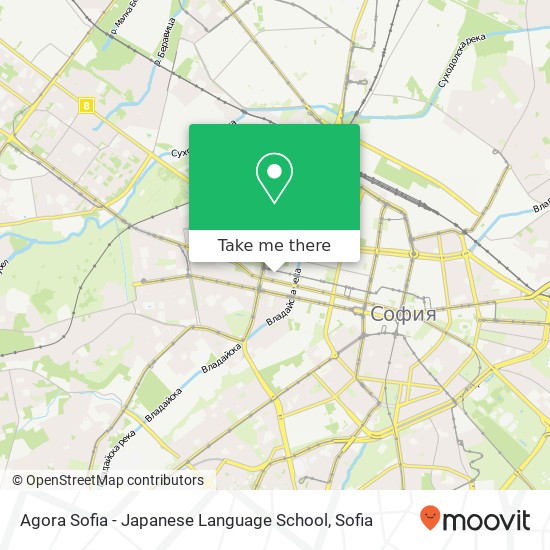 Agora Sofia - Japanese Language School map