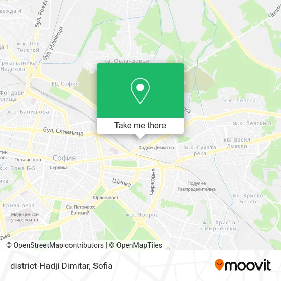 Карта district-Hadji Dimitar