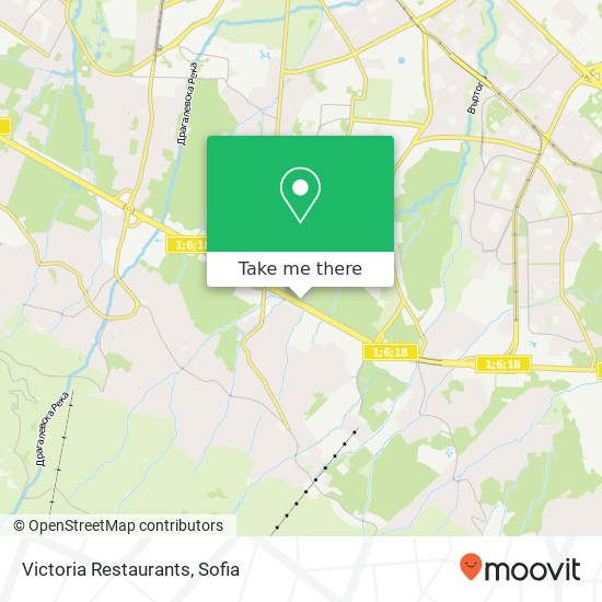 Victoria Restaurants map