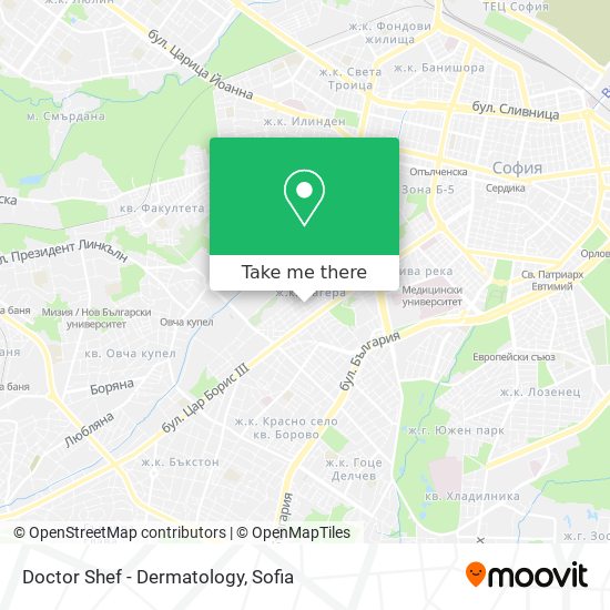 Doctor Shef - Dermatology map