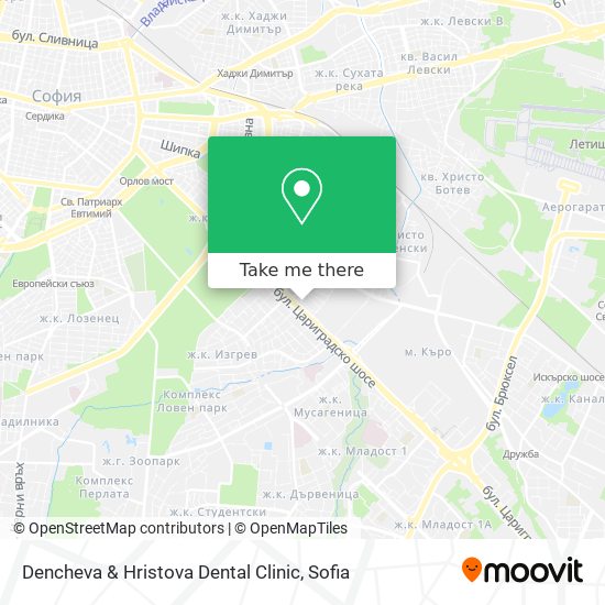 Карта Dencheva & Hristova Dental Clinic