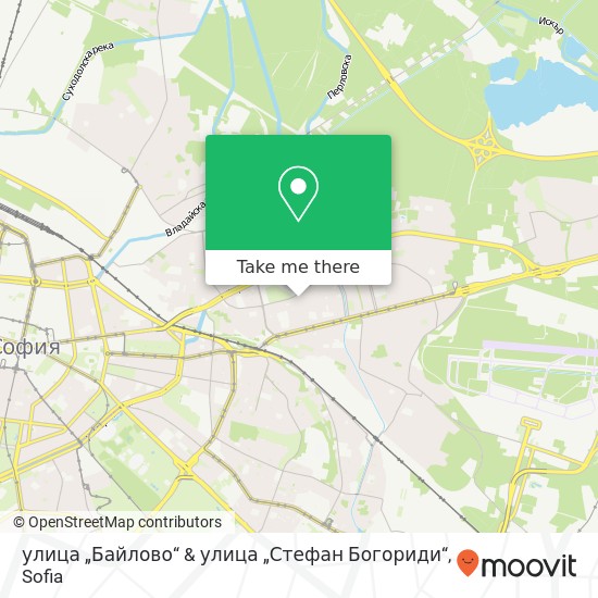 улица „Байлово“ & улица „Стефан Богориди“ map