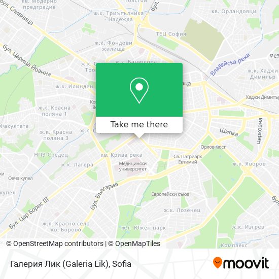 Галерия Лик (Galeria Lik) map
