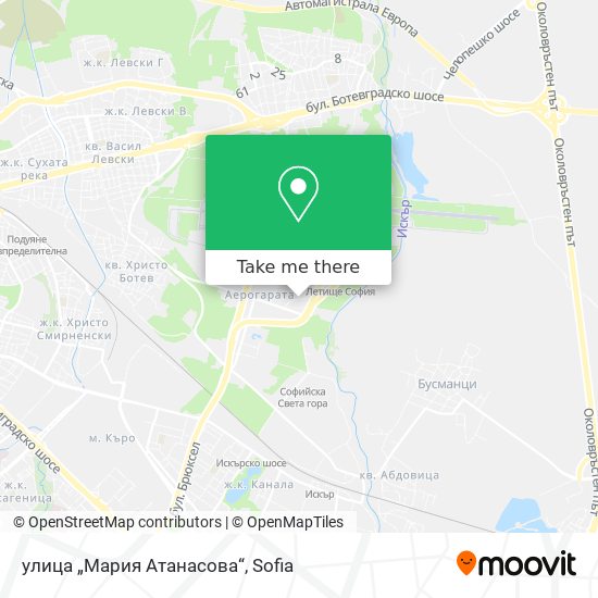 улица „Мария Атанасова“ map