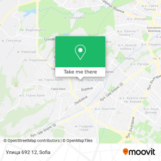 Улица 692 12 map