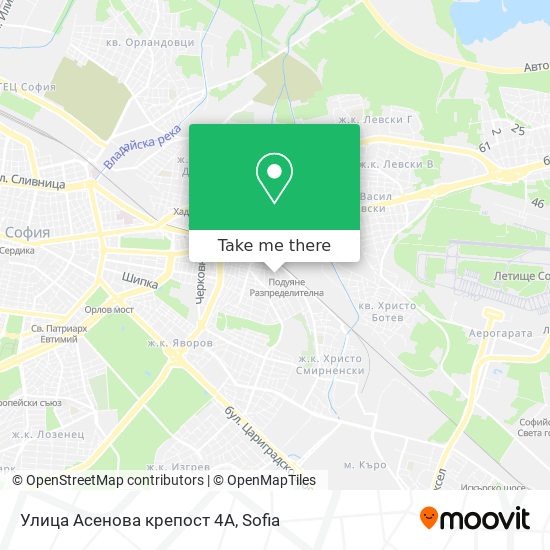 Улица Асенова крепост 4А map