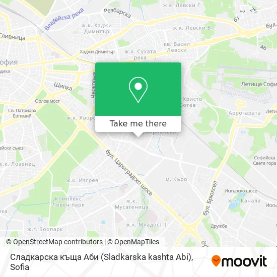 Сладкарска къща Аби (Sladkarska kashta Abi) map