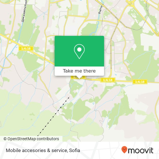 Mobile accesories & service map